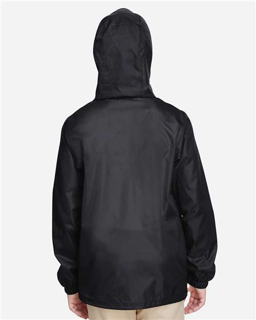Team 365 TT73Y Youth Zone Protect Lightweight Jacket - Back view