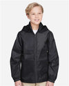 Team 365 TT73Y Youth Zone Protect Lightweight Jacket - Front view