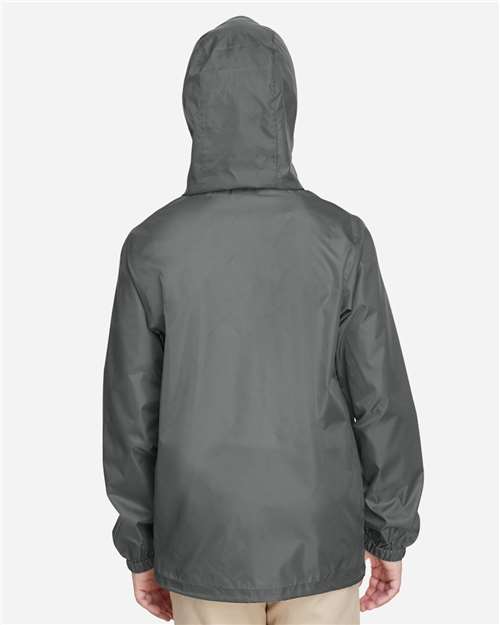 Team 365 TT73Y Youth Zone Protect Lightweight Jacket - Back view