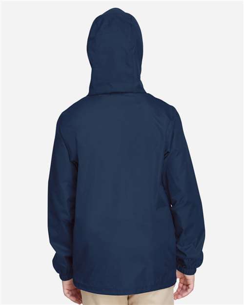 Team 365 TT73Y Youth Zone Protect Lightweight Jacket - Back view