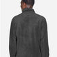 Harriton M980 Men's Fleece Quarter-Zip Pullover - Back view