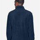 Harriton M980 Men's Fleece Quarter-Zip Pullover - Back view