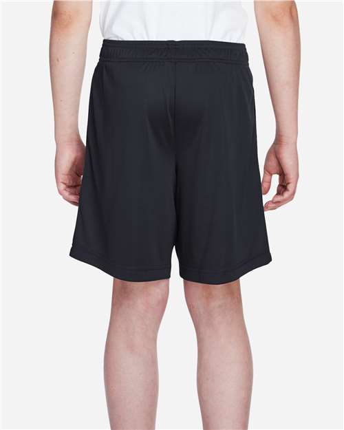 Team 365 TT11SHY Youth Zone Performance Shorts - Back view