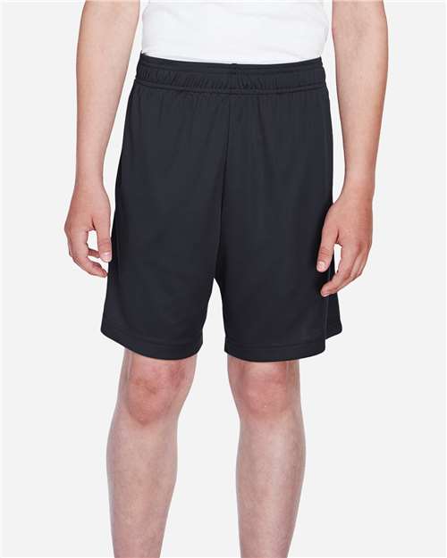 Team 365 TT11SHY Youth Zone Performance Shorts - Front view