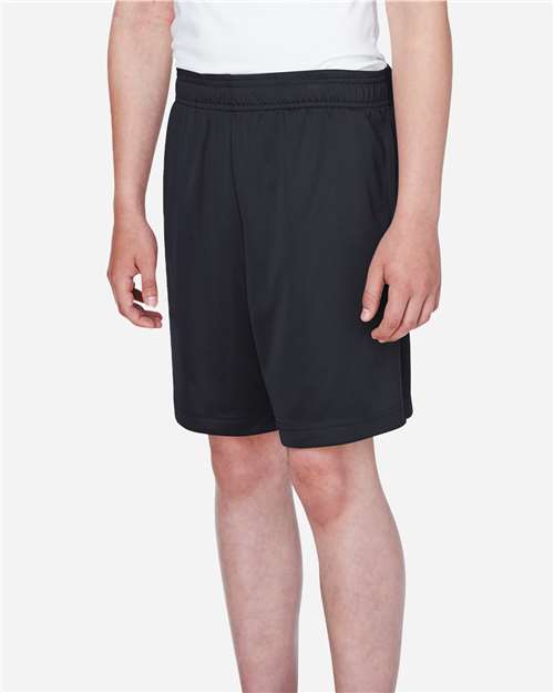 Team 365 TT11SHY Youth Zone Performance Shorts - Side view