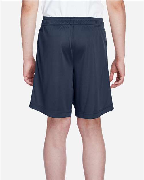 Team 365 TT11SHY Youth Zone Performance Shorts - Back view