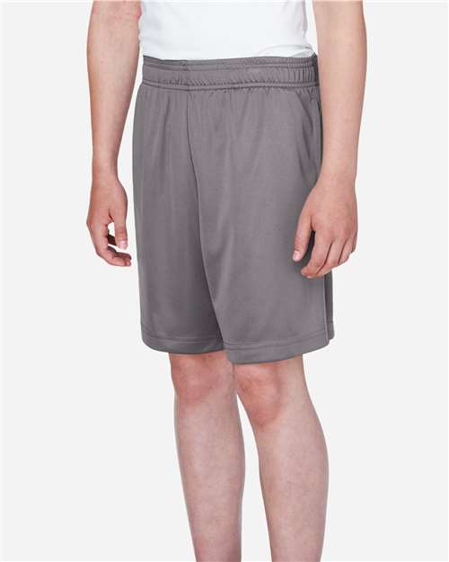 Team 365 TT11SHY Youth Zone Performance Shorts - Side view