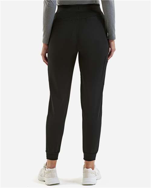 Onna NN610 Women's Energized Stretch Jogger Scrub Pants - Back view