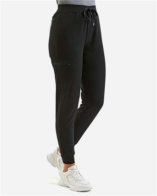 Onna NN610 Women's Energized Stretch Jogger Scrub Pants - Side view