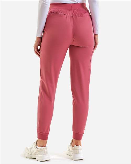 Onna NN610 Women's Energized Stretch Jogger Scrub Pants - Back view