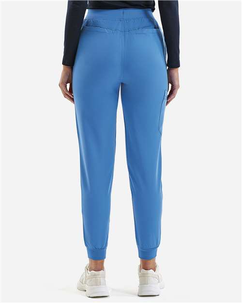 Onna NN610 Women's Energized Stretch Jogger Scrub Pants - Back view