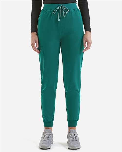 Onna NN610 Women's Energized Stretch Jogger Scrub Pants - Front view