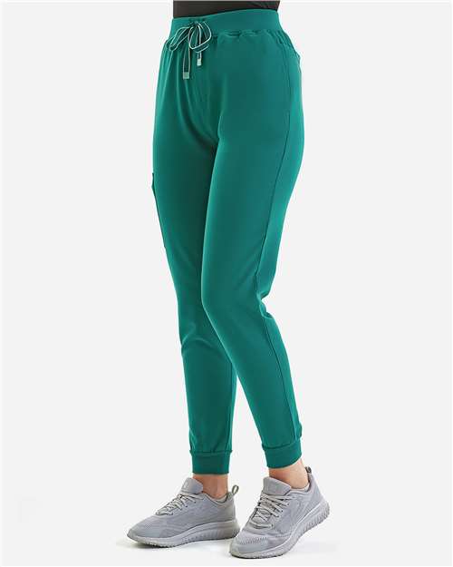 Onna NN610 Women's Energized Stretch Jogger Scrub Pants - Side view