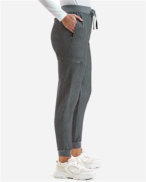 Onna NN610 Women's Energized Stretch Jogger Scrub Pants - Side view