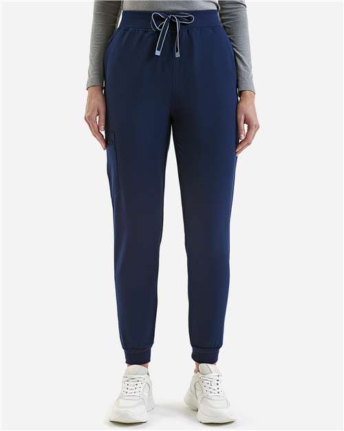 Onna NN610 Women's Energized Stretch Jogger Scrub Pants - Front view