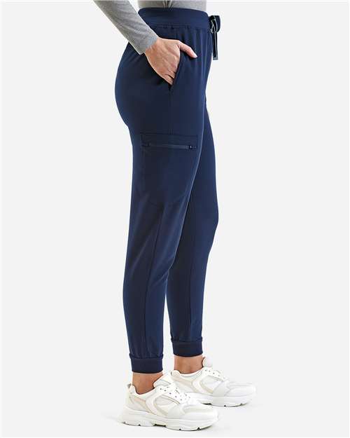 Onna NN610 Women's Energized Stretch Jogger Scrub Pants - Side view