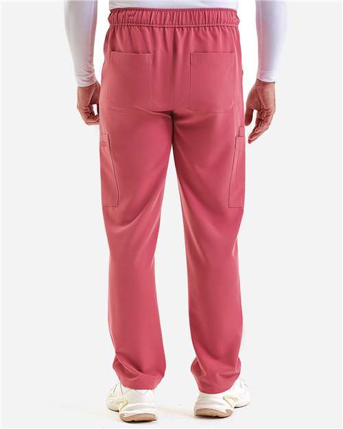 Onna NN500 Men's Relentless Stretch Cargo Scrub Pants - Back view