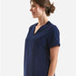 Onna NN300 Women's Limitless V-Neck Stretch Scrub Top - Side view