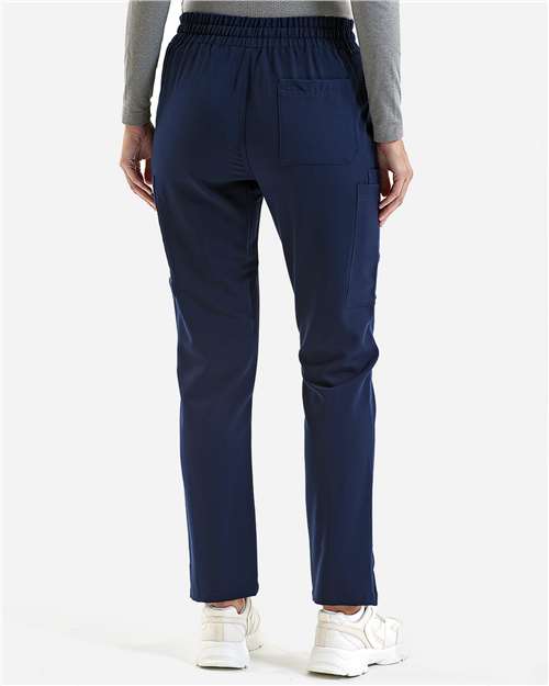 Onna NN600 Women's Relentless Stretch Cargo Scrub Pants - Back view
