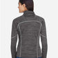 North End 78697 Women's Flux M?ange Bonded Fleece Jacket - Back view
