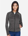 North End 78697 Women's Flux M?ange Bonded Fleece Jacket - Front view