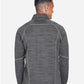 North End 88697 Men's Flux M?ange Bonded Fleece Jacket - Back view