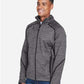 North End 88697 Men's Flux M?ange Bonded Fleece Jacket - Side view