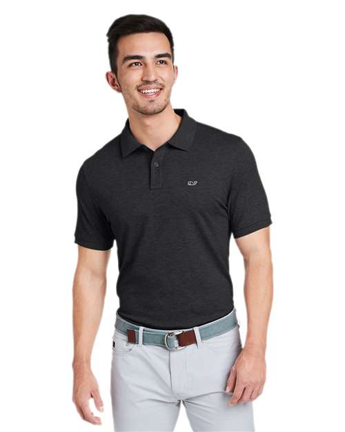 vineyard vines G011147 Men's Edgartown Pique Polo - Front view
