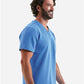 Onna NN200 Men's Limitless V-Neck Stretch Scrub Top - Side view