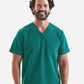 Onna NN200 Men's Limitless V-Neck Stretch Scrub Top - Front view