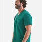 Onna NN200 Men's Limitless V-Neck Stretch Scrub Top - Side view
