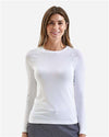 Onna NN370 Women's Unstoppable Long Sleeve Fresh Underscrub Base Layer T-Shirt - Front view