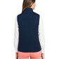 vineyard vines O001411 Women's Mountain Sweater Fleece Vest - Back view