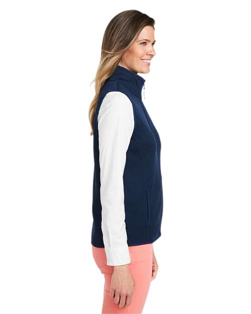 vineyard vines O001411 Women's Mountain Sweater Fleece Vest - Side view