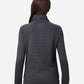 North End NE200W Women's Rhythm Waffle Cross-Neck Pullover - Back view