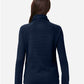 North End NE200W Women's Rhythm Waffle Cross-Neck Pullover - Back view