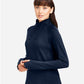 North End NE200W Women's Rhythm Waffle Cross-Neck Pullover - Side view