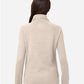 North End NE200W Women's Rhythm Waffle Cross-Neck Pullover - Back view