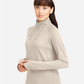 North End NE200W Women's Rhythm Waffle Cross-Neck Pullover - Side view
