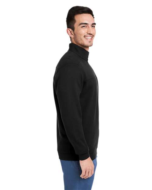 vineyard vines K002712 Men's Collegiate Shep Quarter-Zip Sweatshirt - Side view