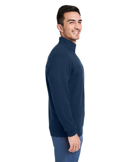 vineyard vines K002712 Men's Collegiate Shep Quarter-Zip Sweatshirt - Side view