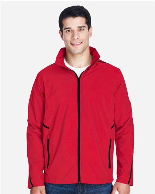 Team 365 TT70 Unisex Conquest Jacket with Mesh Lining - Front view