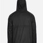 Harriton M750 Men's Packable Hooded Nylon Jacket - Back view