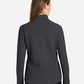 North End NE725W Women's Spirit Textured Quarter-Zip Pullover - Back view
