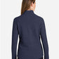 North End NE725W Women's Spirit Textured Quarter-Zip Pullover - Back view