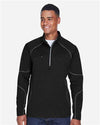 North End 88175 Men's Catalyst Performance Fleece Quarter-Zip Pullover - Front view