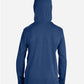Team 365 TT41Y Youth Zone Performance Hooded Long Sleeve T-Shirt - Back view