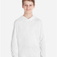 Team 365 TT41Y Youth Zone Performance Hooded Long Sleeve T-Shirt - Front view