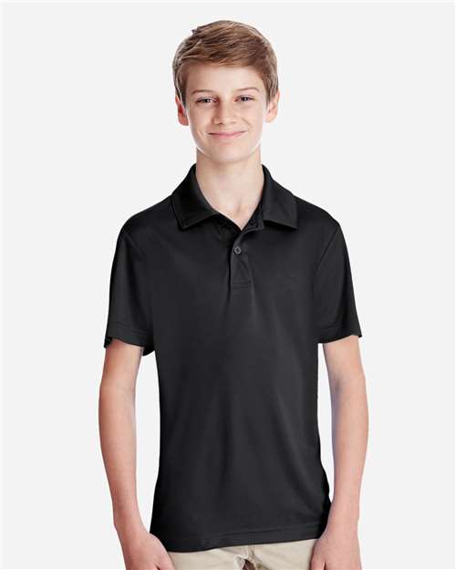 Team 365 TT51Y Youth Zone Performance Polo - Front view
