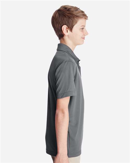 Team 365 TT51Y Youth Zone Performance Polo - Side view
